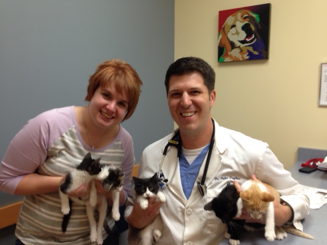 Dr. Fritz J. Trybus and client Dr. Fritz J. Trybus and client